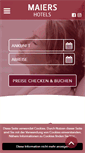 Mobile Screenshot of maiershotels.at